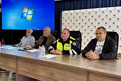 Сотрудники Госавтоинспекции Западного округа встретились  с водителями Службы организации социальных перевозок  ГУП «Мосгортранс»